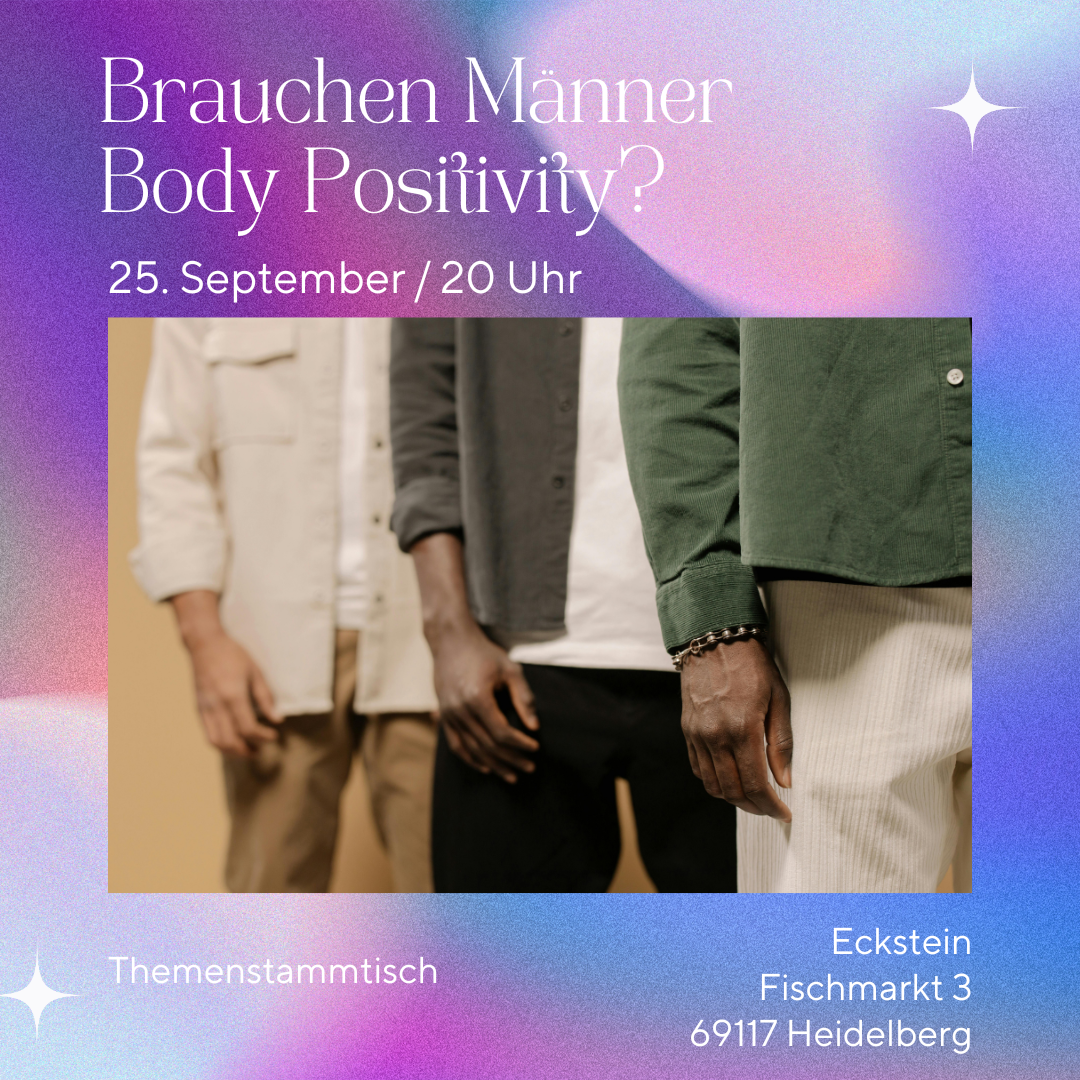 Brauchen Männer Body Positivity? Themenstammtisch