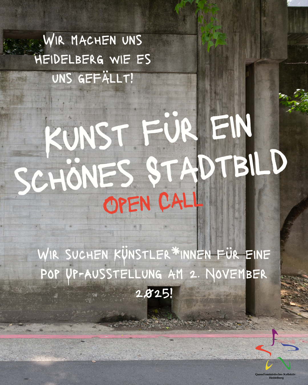 Open Call – Kunst für ein schönes Stadtbild