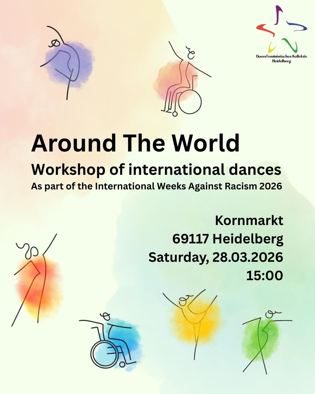 Around The World – Tanzworkshop Pop Up / 28.3.26 / 15 Uhr
