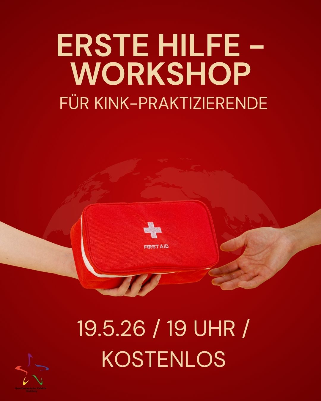 Erste Hilfe-Workshop für Kink-Praktizierende 19.5.26 / 19 Uhr