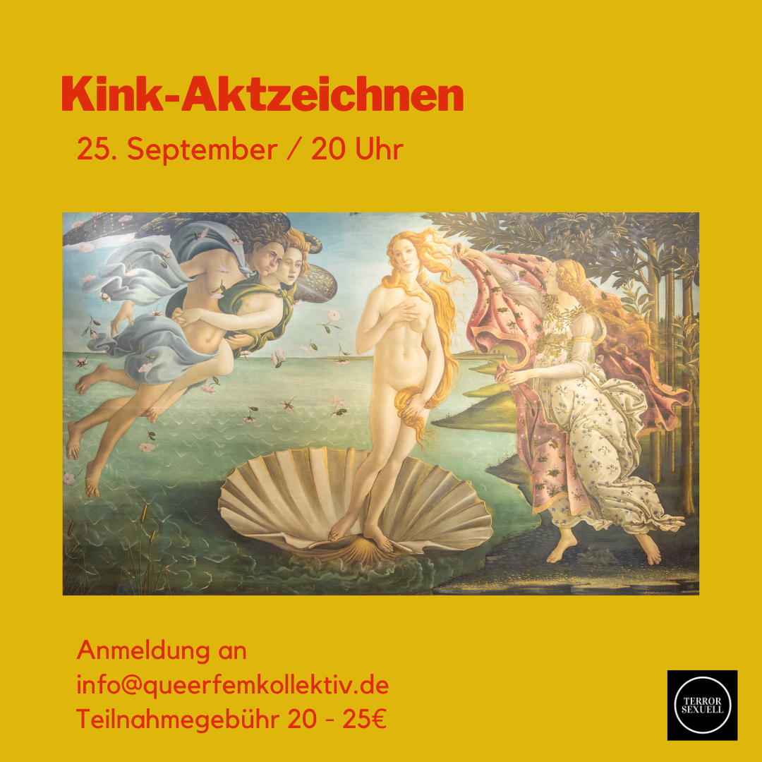 We are back – mit einem Kink-Aktzeichnen-Workshop / 25.9.26 / 20 Uhr